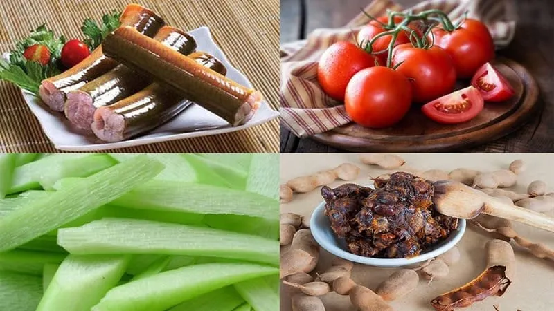 Canh chua lươn dọc mùng cần những nguyên liệu này